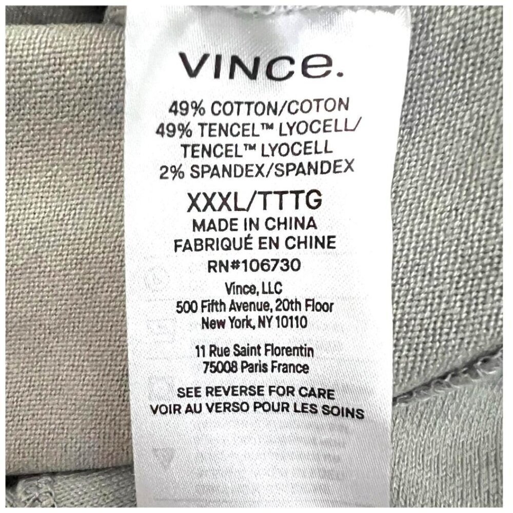 Vince Womens Gray Sleeveless Knit Wrap Waist Maxi Dress Plus Size 3XL New - Picture 7 of 10
